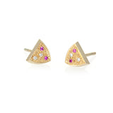 Fuchsia Stud Earrings