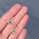 My Friend and I Earrings - Australian Sapphires