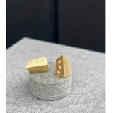 Mini Diamond Shard Stud Earrings