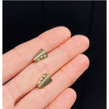 Mini Diamond Shard Stud Earrings