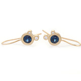 Triple Dot Earrings - Yellow Gold
