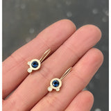Triple Dot Earrings - Yellow Gold