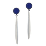 Spot Drop Earrings - Blue READY TO SHIP