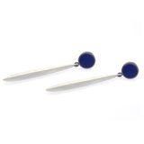 Spot Drop Earrings - Blue READY TO SHIP