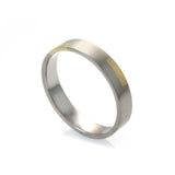 Two Check Inlay Ring