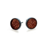 Spot Glitter Earrings - Small