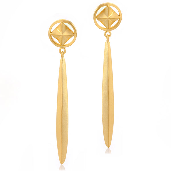 Star Earrings - Golden