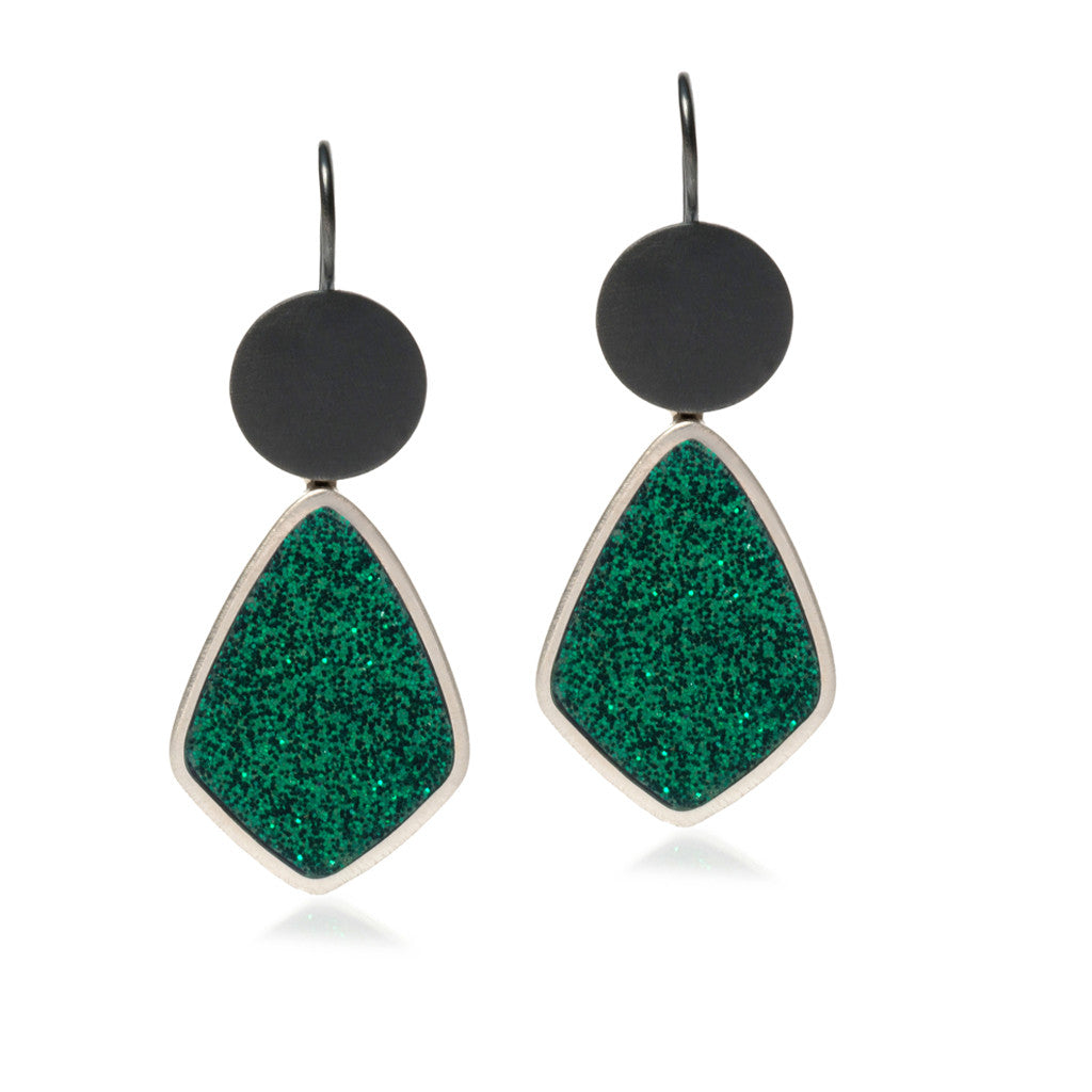 Evergreen Earrings - Diamond Shape