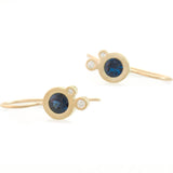Triple Dot Earrings - Australian Sapphires
