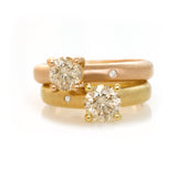 Promise rings - Gold and Diamonds