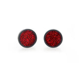 Spot Glitter Earrings - Small