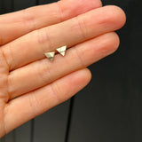 Mini Triangle Stud Earrings  -  READY TO SHIP