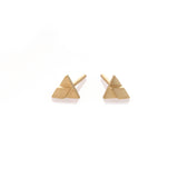 Mini Triangle Stud Earrings  -  READY TO SHIP