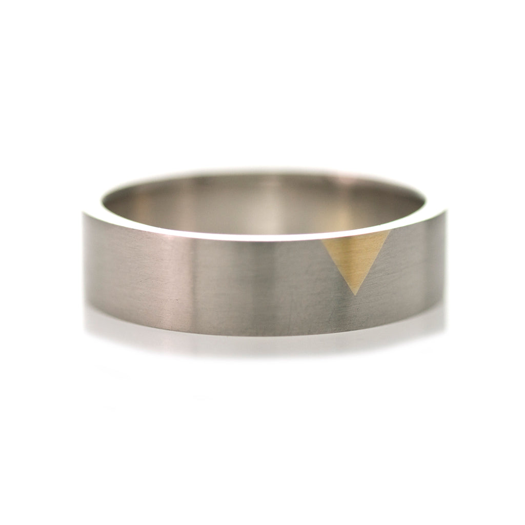 Triangle Inlay Ring