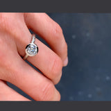 Diamond Grain Set Detail Ring