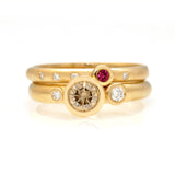 Trilogy Ring & Wedding Band