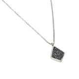 Diamond Shape Glitter Pendant - READY TO SHIP