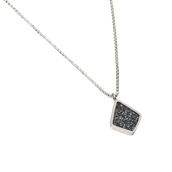 Diamond Shape Glitter Pendant