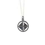 Star Pendant Black Large - READY TO SHIP