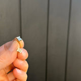 Mini Corduroy Stud Earrings