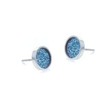Spot Glitter Earrings - Small