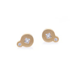 My Friend & I - Princess Cut Diamond Earrings  READY TO SHIP
