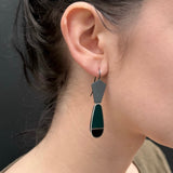 Odd Couple Teal Earrings