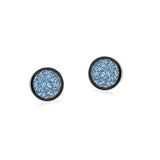 Spot Glitter Earrings - Small