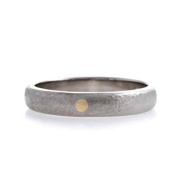 Hammered Spot Ring