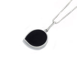 Teardrop Black Pendant - READY TO SHIP