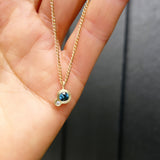 My Friend and I Pendant - Sapphire