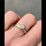 Pear Cut Diamond Ring