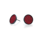 Spot Glitter Earrings - Large