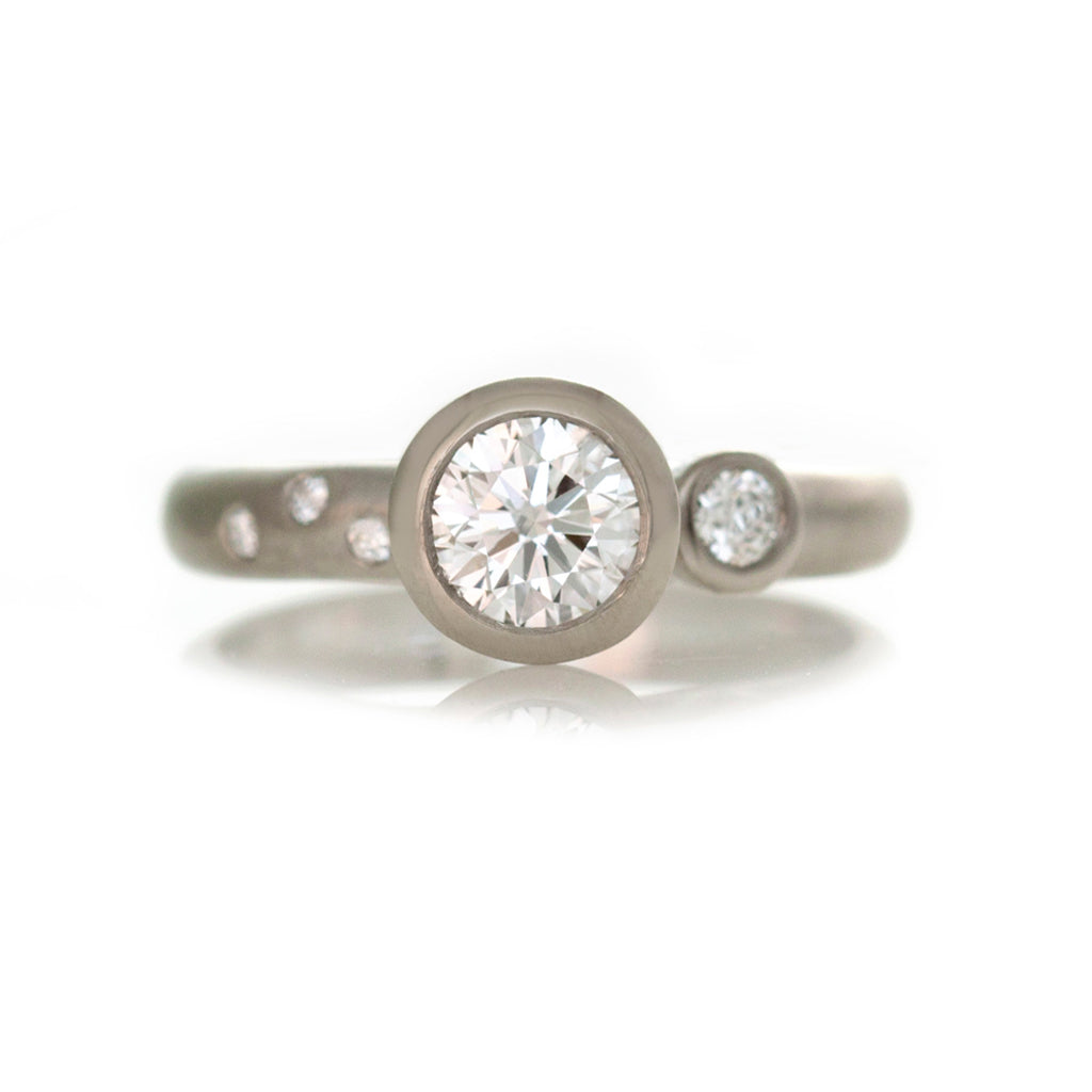 Scatter Engagement Ring
