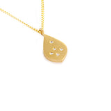 Speckled Teardrop Pendant