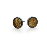 Spot Glitter Earrings - Small