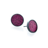 Spot Glitter Earrings - Large