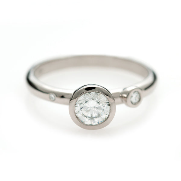 Confetti Ring - White Gold