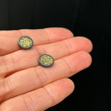 Spot Glitter Earrings - Golden Small   - READY TO SHIP