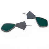 Teal Dark Night Earrings