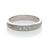 Scatter Band - White Gold Ring